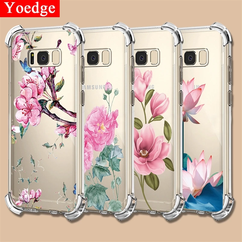 

Clear Airbag For Samsung Galaxy S7 S8 S9 S10 Plus S10E M10 M20 M30 A10 A20 A20E A30 A40 A50 A60 A70 Note 8 9 A7 A9 2018 TPU Case