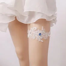 Женские изысканные цветочные стразы, свадебные, вечерние, для косплея, эластичные подвязки для ног, сексуальные, свадебные, удобные, модные, с вышивкой