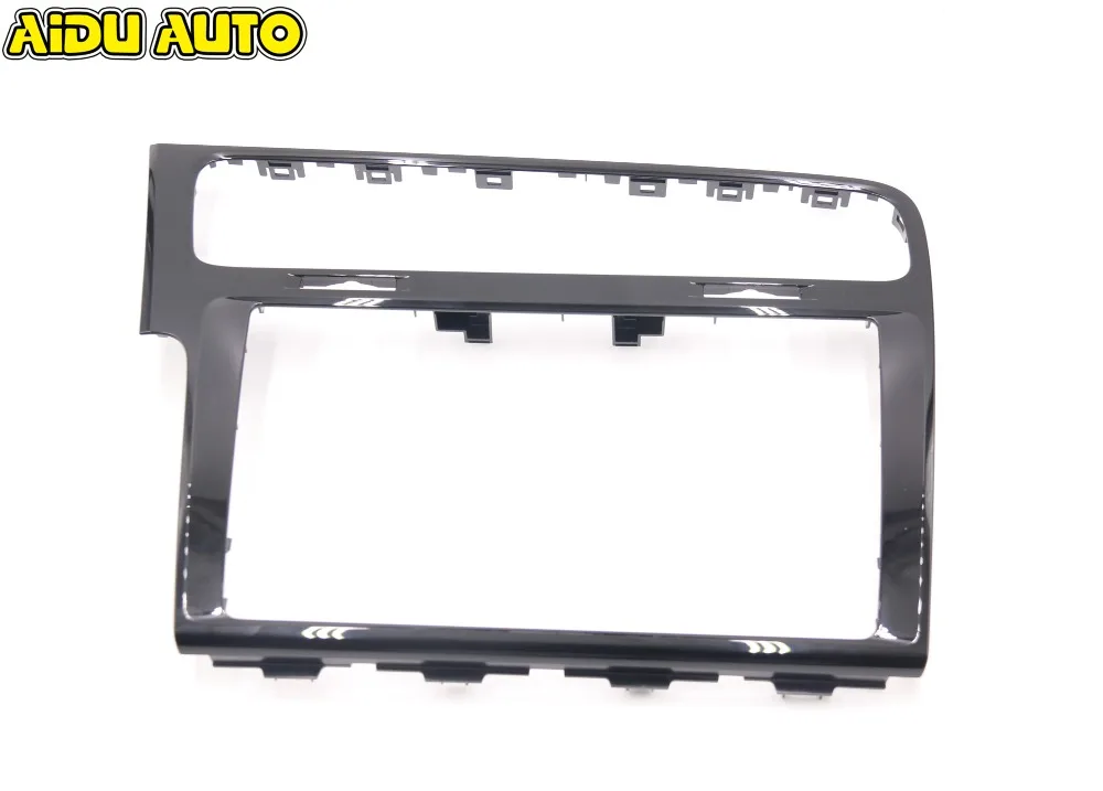 

For Volkswagen VW golf 7 7.5 CD MIB 3 8 inch 9.2 inch radio Plates Decorative frame