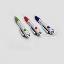 Цветной светодиодный светильник, шариковая ручка, светодиодный карандаш, индивидуальная печать с вашим логотипом бренда и адреса компании или веб-сайта/электронной почты