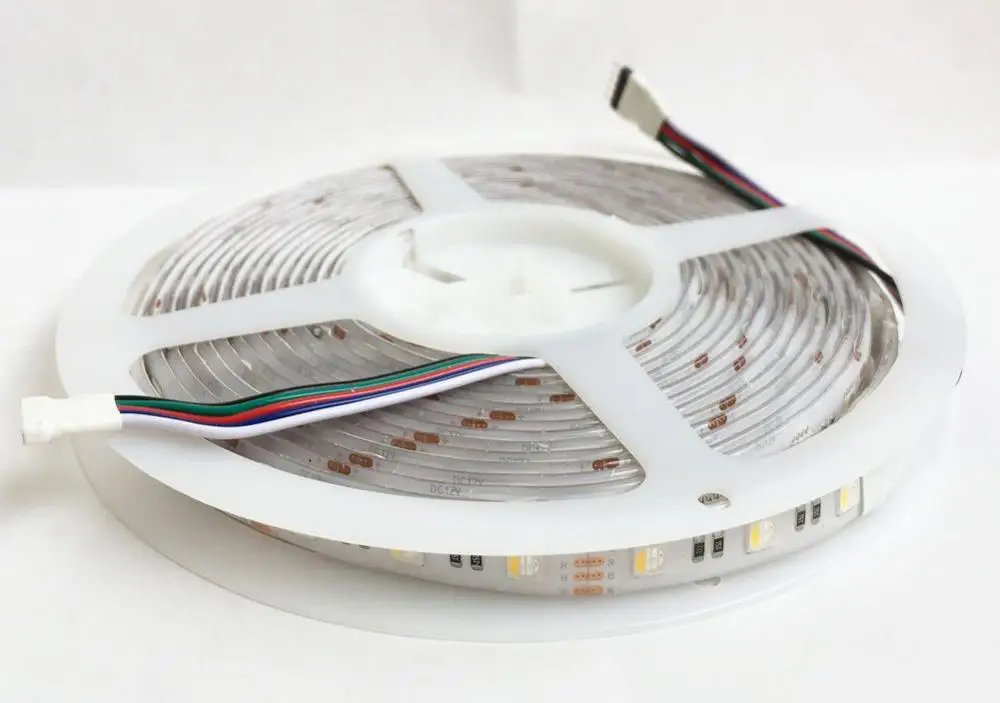 Светодиодная лента SMD5050 RGBW 5 м/рулон 4 в 1 12 пост. Тока/24 В 60 светодиодов/м цвета