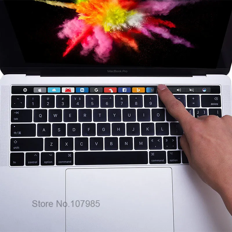 A1706 A1707 прозрачная пленка защитная для MacBook New Pro 13 &quot15&quot с сенсорной панелью