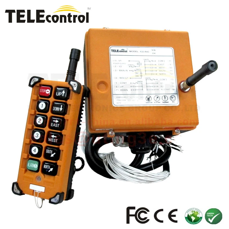 Industrial Remote Control switch DC 12V 12VDC F23 A++ 12 keys crane