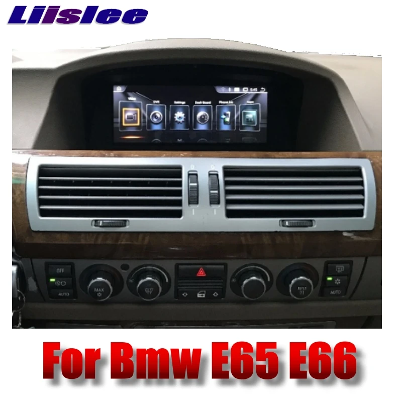 Clearance Liislee For BMW 7 E65 E66 2002~2009 Car Multimedia GPS Audio Media Radio Stereo Navigation Player NAVI Android 8.1 version 3