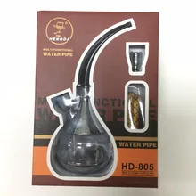 Hookahs водопроводная стеклянная курительная трубка стеклянная кальян цикл двойной кальян Подарочная коробка пакет Кальян Шиша