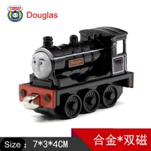 Diecast Metal Thomas and Friends Train One Piece DOUGLAS Megnetic Train Toy The Tank Engine Trackmaster Toy For Children Kids