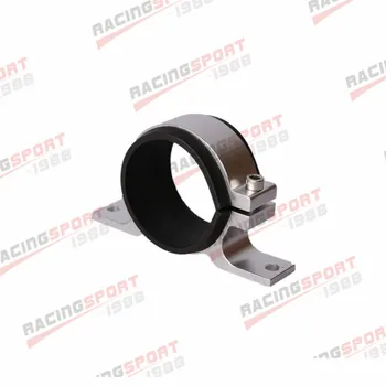 Fuel Pump Bracket Clamp Cradle Anodised Single Billet With 2 Inserts Golden