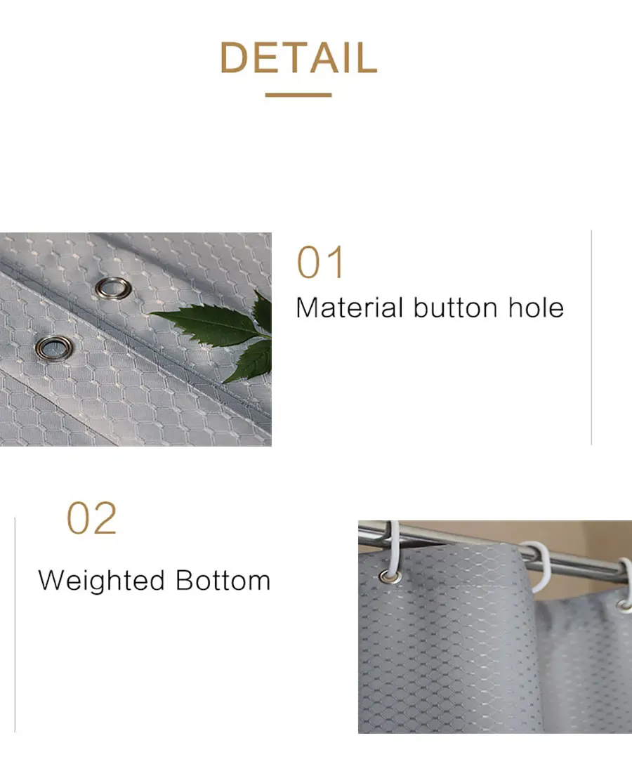 Waffle Shower Curtain