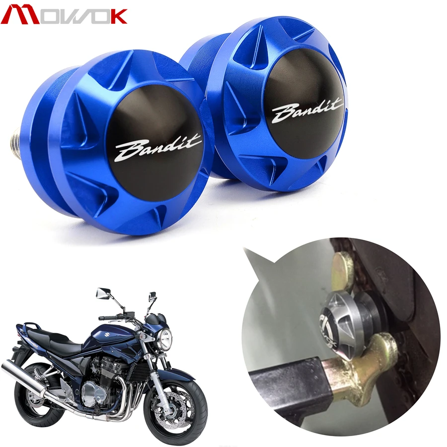 8 мм CNC мотоциклетные стойки Achterbrug Spoelen слайдер стенд Schroef подходит для SUZUKI BANDIT GSF 1250S 1250 1200 250 400 650 GSX650F