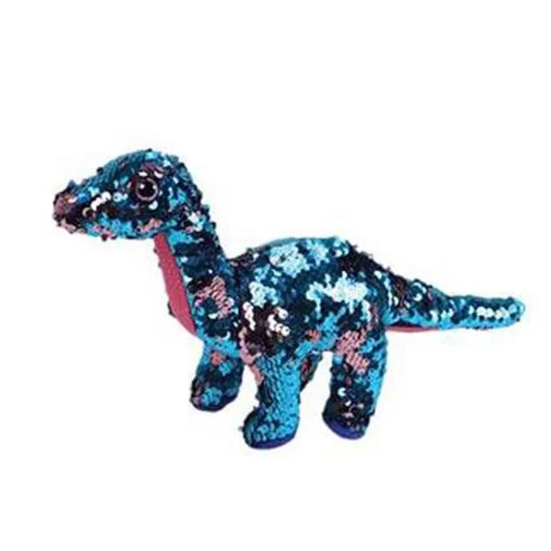 sequin dinosaur stuffed animal
