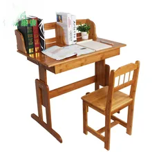 Детские мебельные гарнитуры наборы детской мебели бамбуковый подъемный стол детский стол для занятий стол 1 стол+ 1 обивка на стулья минималистичный современный