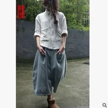 Выпуск товара весной года; дизайн; свободные хлопковые MS брюки Гарун для отдыха