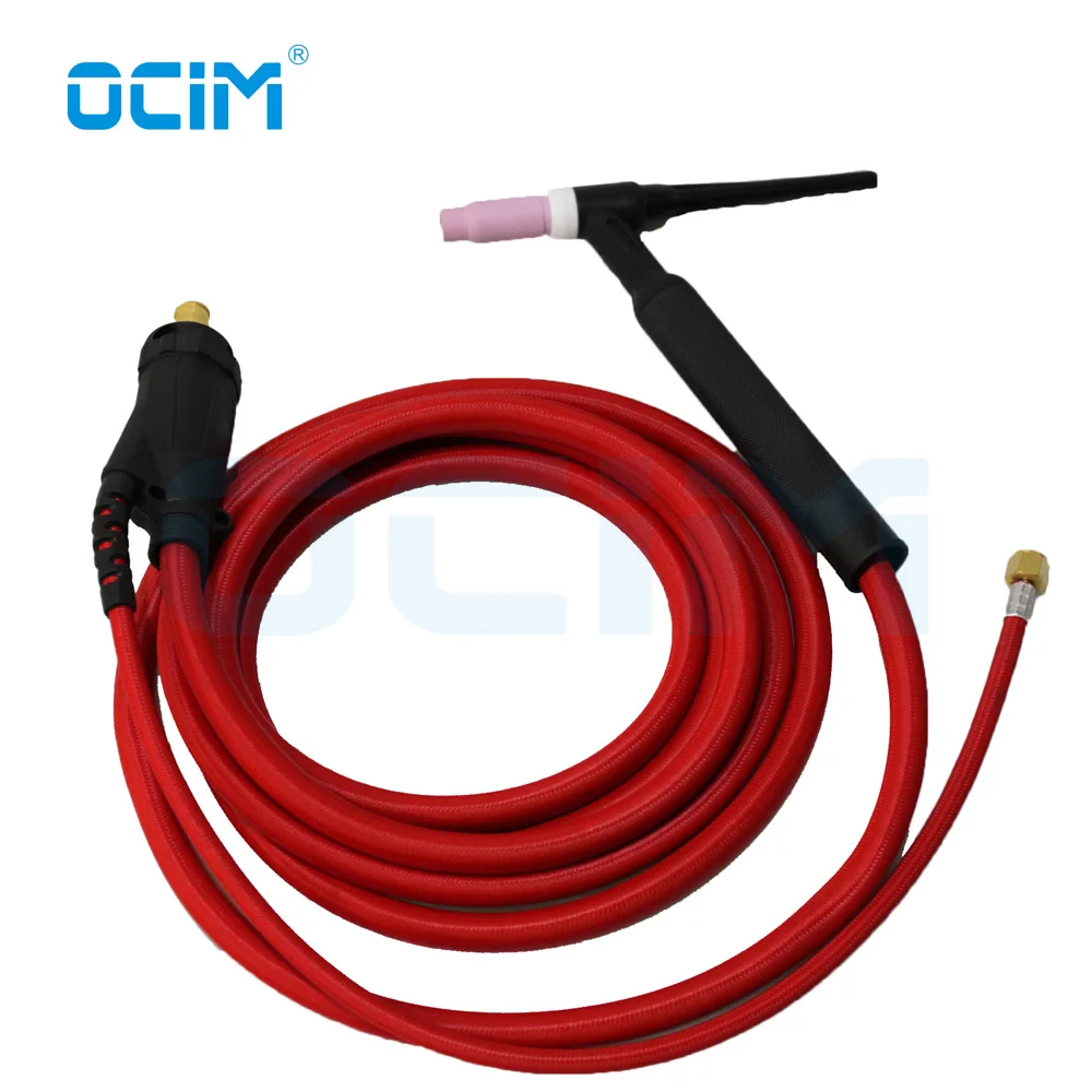 WP26 4M Tig Welding Torch super soft Hose 35 70 Connectorin Welding