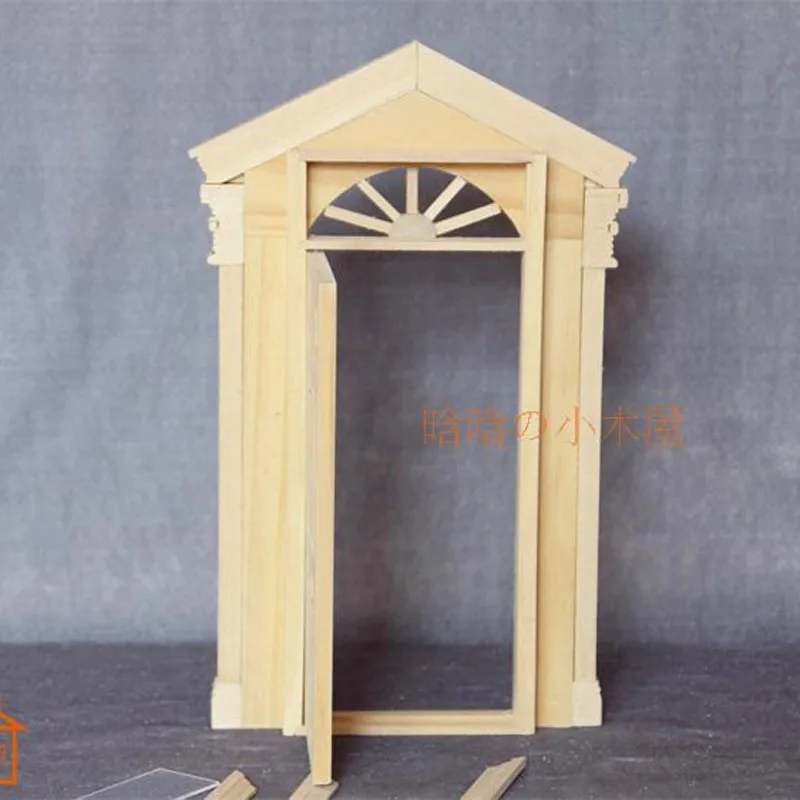 6pane door doll house 6