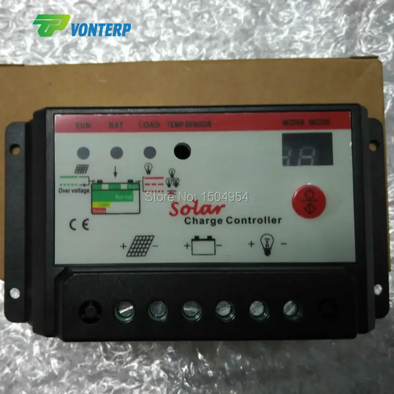 

Newest 30A 60V PWM Solar Charge Controller with High Quality