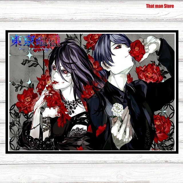 tokyo ghoul anime around poster clear image wall stickers home