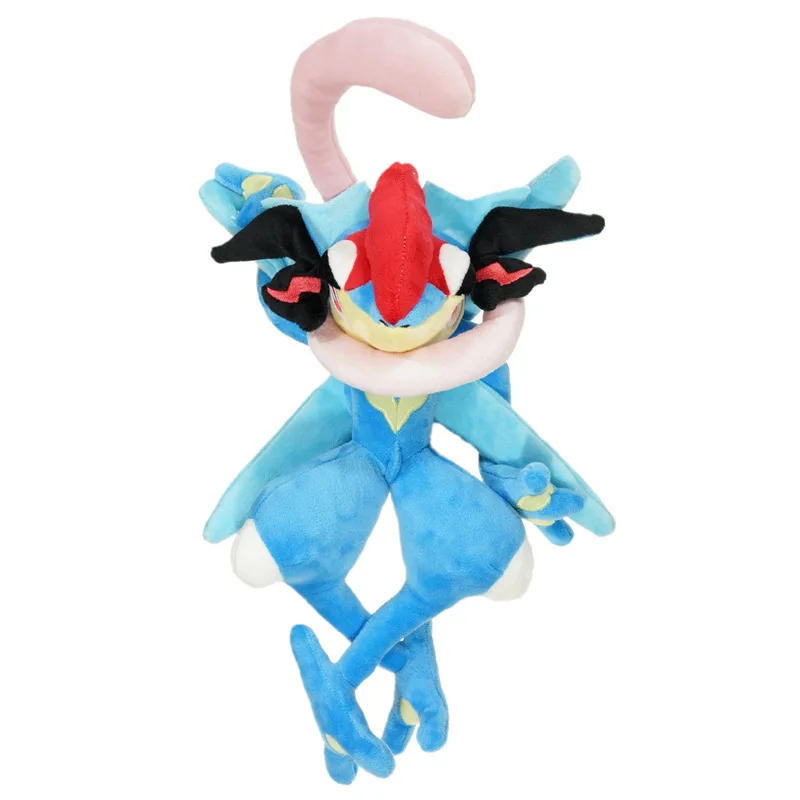 

30cm Cartoon Anime Greninja Froakie Plush Toys Soft pokemones Stuffed Plush Doll Toys Birthday Present Gifts for Children Kids