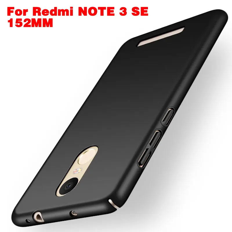 

For Xiaomi Redmi NOTE 3 Special Edition 152 MM Case Matte Hard PC Phone Cover Redmi NOTE 3i Pro Prime SE Global Version Cases
