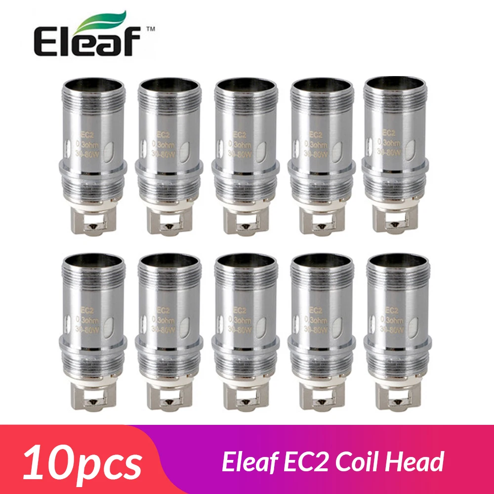 Оригинальная катушка Eleaf EC2 10 шт./лот 0 3 Ом/0 5 Ом сменная для набора электронных