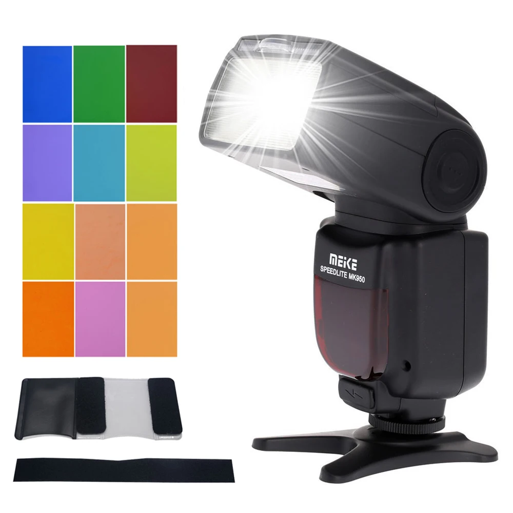 

Meike MK-950 E-TTL Speedlite Flash for Canon EOS 1300D EOS 5D II 6D 7D 50D 60D 70D 550D 600D 650D 700D 580EX 430EX Camera