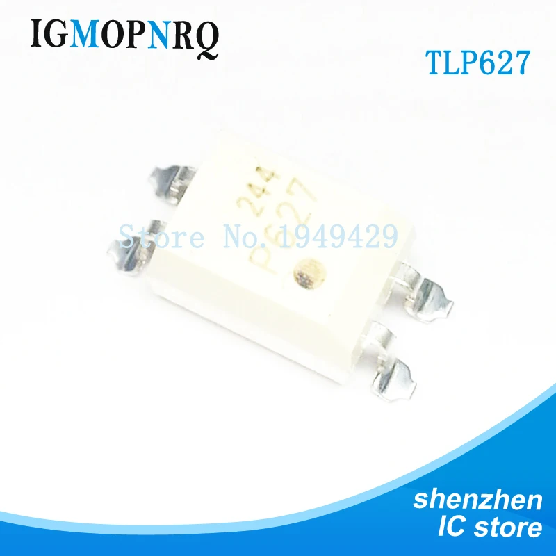 

Free shippin 10pcs/lot P627 TLP627 TLP627-1 optocoupler Chip SOP-4 original authentic