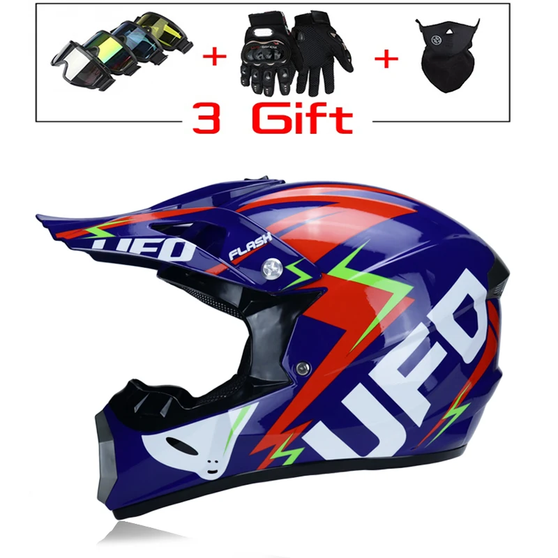 Мотоциклетный шлем внедорожный для мотокросса atv dirt bike cross также подходит детских