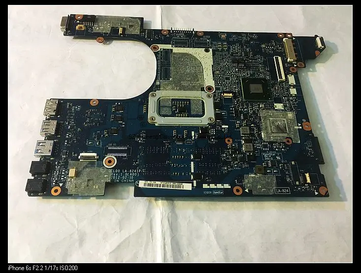 Для Inspiron 15R 5520 V3560 ноутбука 0n35x3 N35X3 qcl00 LA 8241P HM76 интегрированных материнских плат