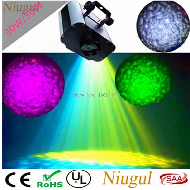 

2pcs/lot 30W/50W Ocean Wave Effect Pool Lighting, LED Projector Water Flowing Stage LED Water Wave Effect Stage Lights