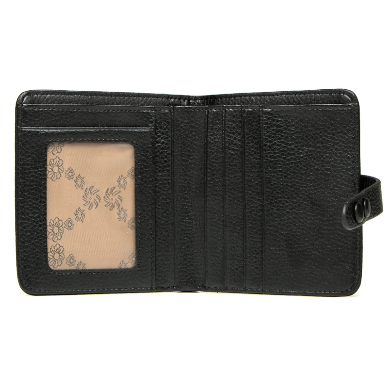 Кошелек WESTAL из натуральной кожи с двумя складками|brand women purse|designer womens purseswomen brand