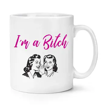 

I'm A Bitch Mug Bitchy Friends Funny Mum Besty Birthday Sister Novelty Gifts