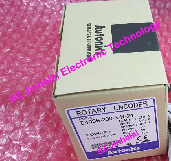 

100% New and original E40S6-200-3-N-24, E40S6-200-3-T-24 AUTONICS Encoder 12-24VDC