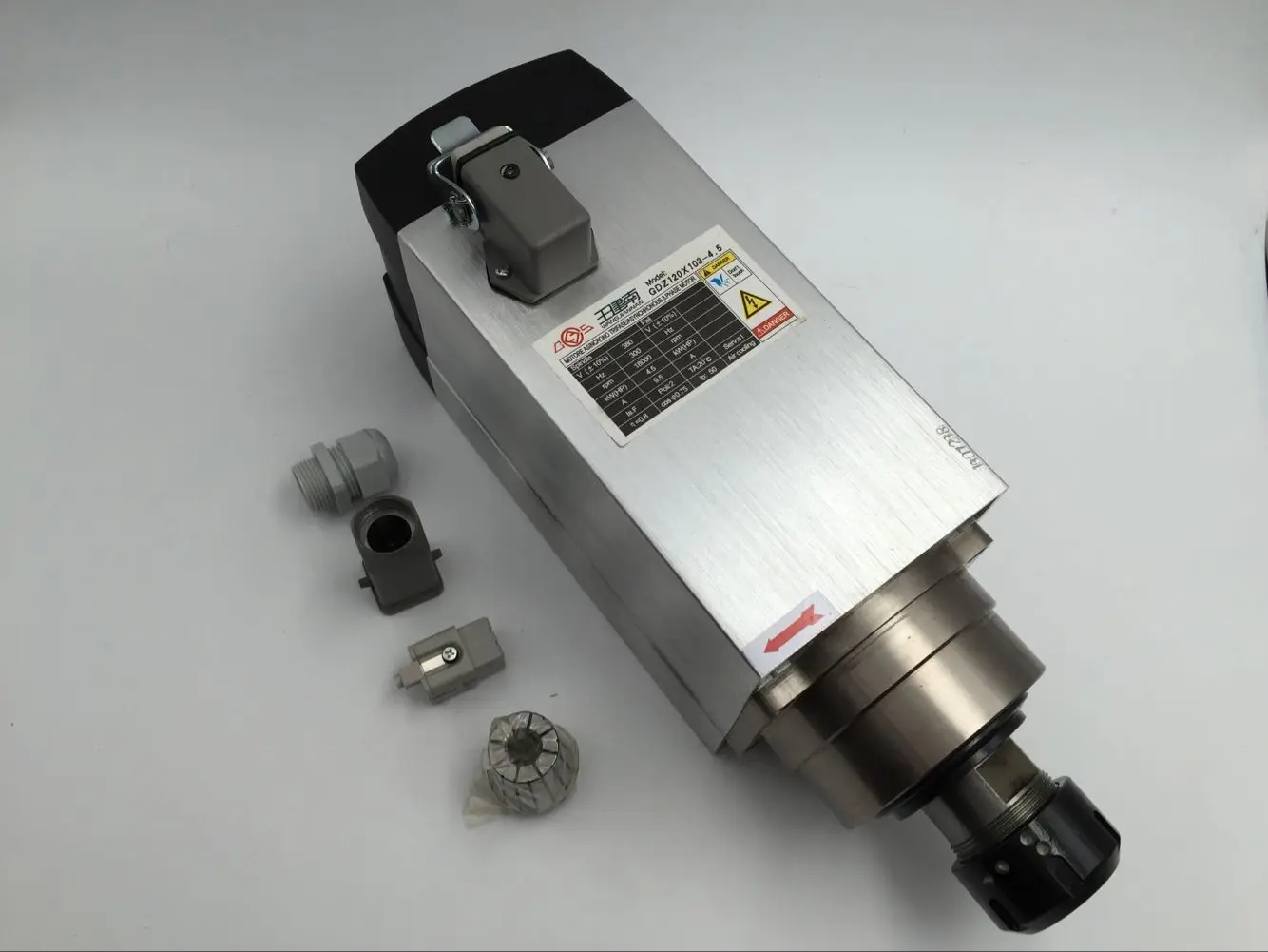 4.5KW 6HP ER32 380V мотор шпинделя с воздушным охлаждением 4 шт. керамические подшипники