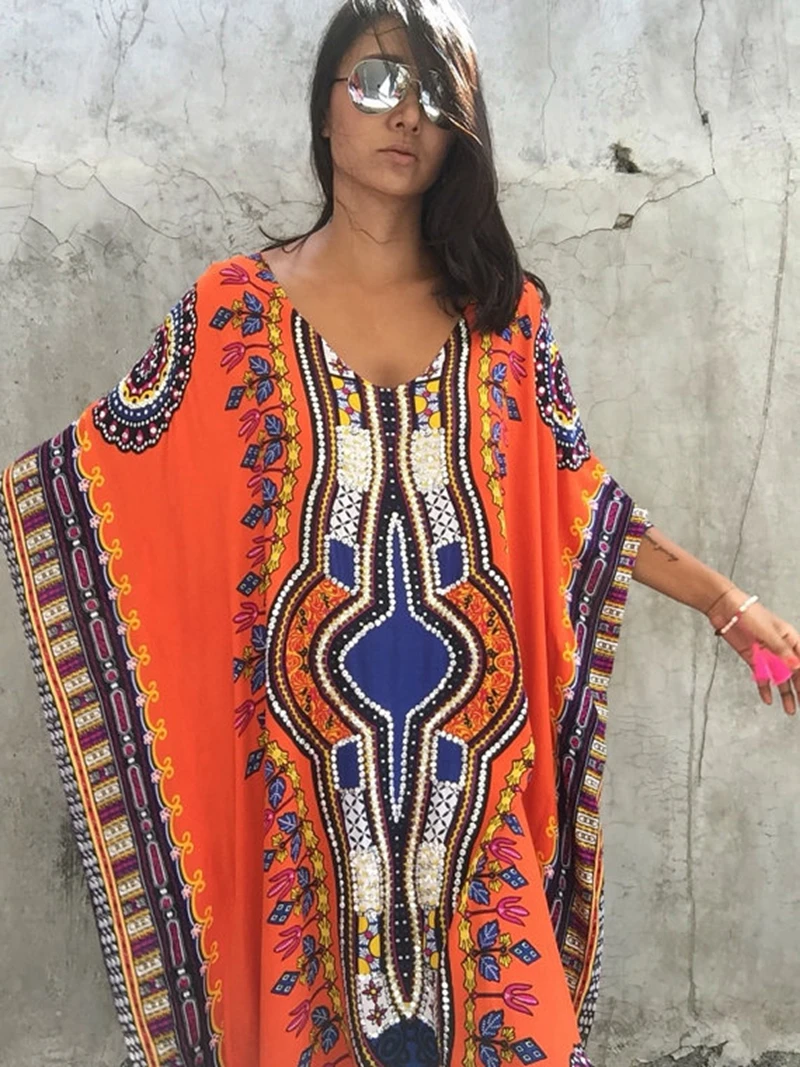 Preise 2018 druck Strand Lange Kleid Sarongs Abdeckung ups Bademode Bobe de Plage Pareo Strand Tuniken badeanzug abdeckung ups saida de Praia