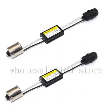 

2Pcs BA9s 64132 H6W Canbus Error Free Load Resistor Wiring LED Decoder Warning Message Flashing Adapter parking