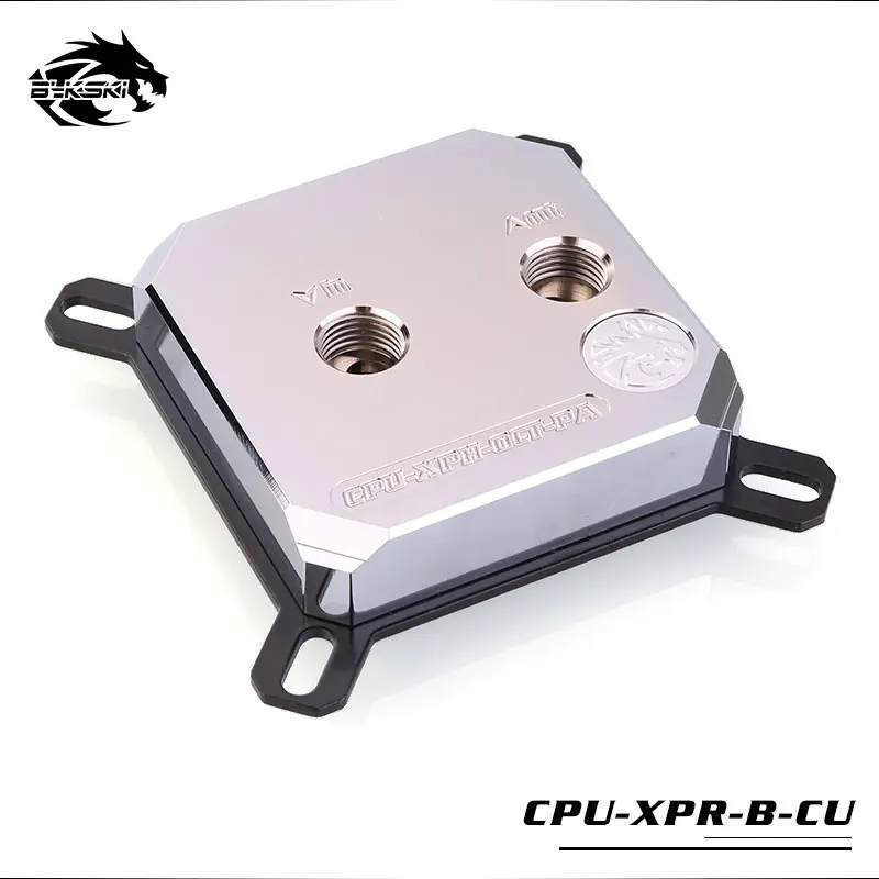Bykski وحدة المعالجة المركزية للمياه التبريد المبرد كتلة استخدام ل إنتل LGA1150 1151 1155 1156/2011/2066 كامل معدن كتلة تبريد المبرد
