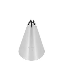 30 шт./лот) FDA высокое качество из нержавеющей стали украшать торт звезды сопла#17