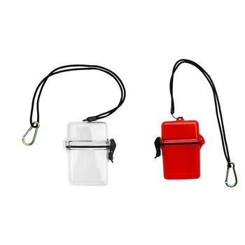 

Safety Waterproof Dive Kayak Water Sports Dry Box Holder Storage Container Case 11 x 7 x 3 cm Crush Resistant Portable & Durable