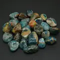Groß Fiel Blau Apatit Stein Natürliche Poliert Edelstein Liefert für Wicca Reiki Energie Kristall Healing-in Steine aus Heim und Garten bei
