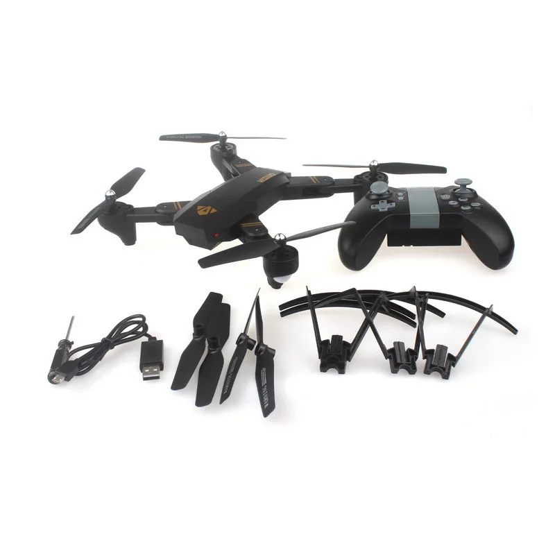 XS809HW XS809W Wifi FPV Дрон складной селфи Дрон с 0.3MP 2MP HD камерой высота удержания Квадрокоптер