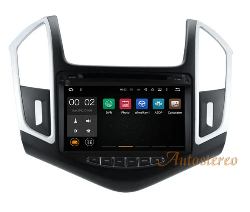 Best Android 9.0 8 Core RAM 4GB ROM 32GB Car DVD Player GPS SAT NAV Head Unit For Chevrolet CRUZE 2012-2015 Radio Screen IPS 2 din 24