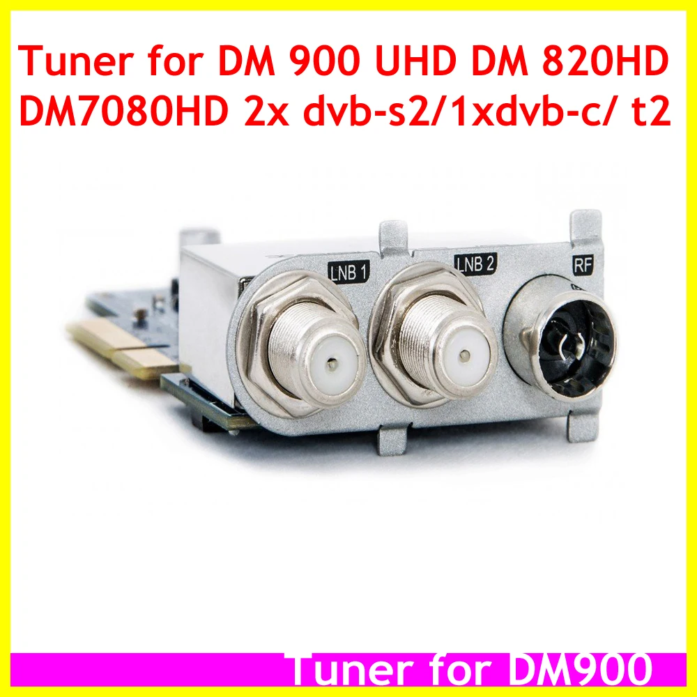 Мечта тройной тюнер 2x DVB S2 1x C/T2 Новое поступление 3 в 1 для DM900 UHD DM7080 HD DM820 HD|triple