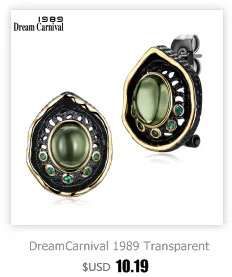 DreamCarnival 1989 большой синий кубического циркония кольцо для свадьбы анти родиевый Цвет Royal Crown Look вечерние партии Jewels WA11544