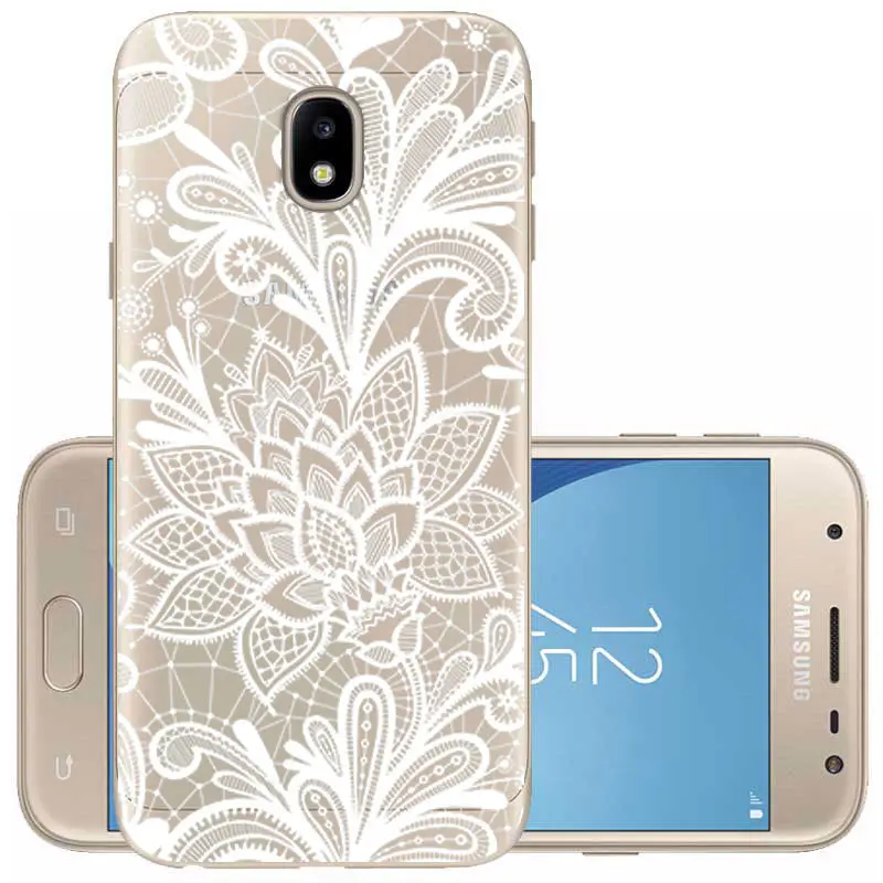 Arvin Soft TPU FOR Samsung Galaxy J7 2017 Smart Back Protective Phone Cover FOR Samsung J330 J4 J5 Clear Painted case FOR J6 J8 (5)