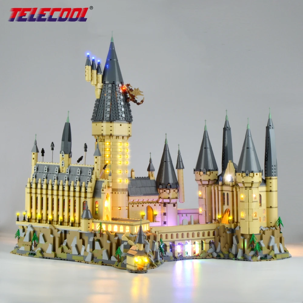 

TELECOOL Led Light Kit For Harry Potter Hogwart's Castle Light Set Compatible With 71043 (NOT Include The Model))