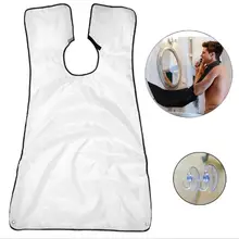 1x Борода Усы обрезки фартук для сбора для мужчин Бритье бороды фартук с присосками волос борода резка плащ-нагрудник раковина 130*80 см