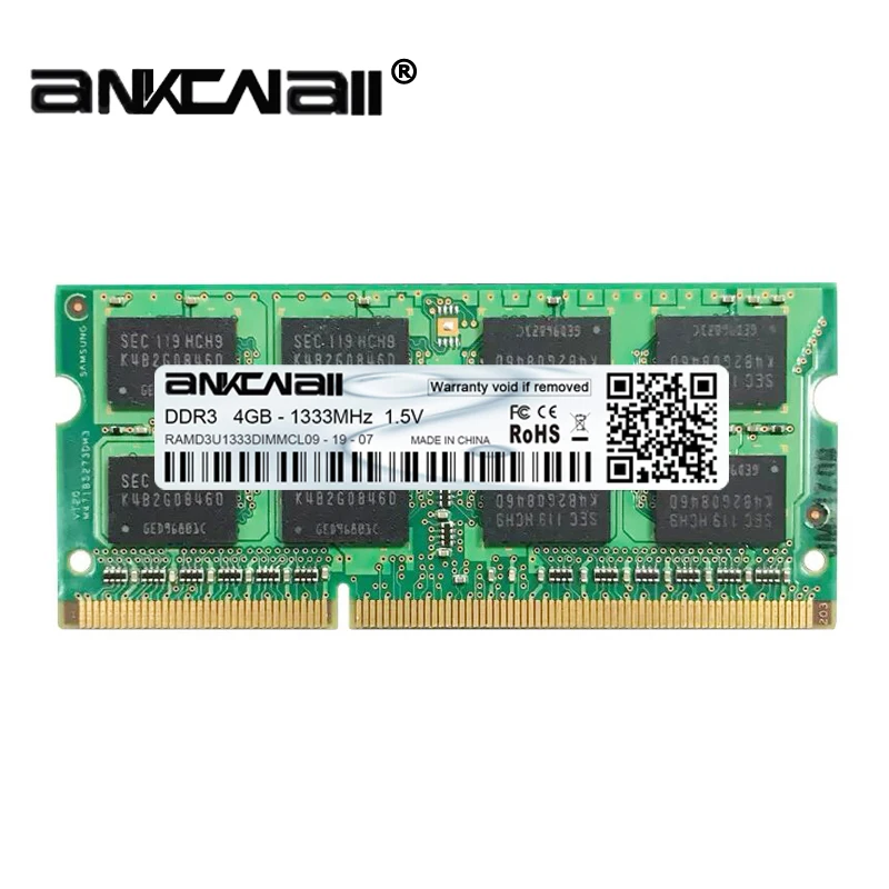 DDR3 2 ГБ/4 ГБ/8G Оперативная память 1333 МГц PC3 10600 S портативных ПК Память DIMM 204 булавки для Intel Системы Высокая совместимость