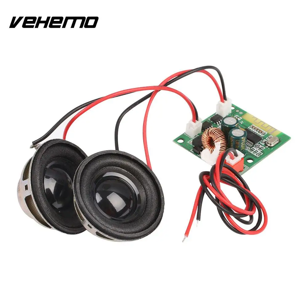

Mini Bluetooth Amplifier Board Double Speakers Receiver Self Vehicle Unicycle