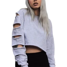 Футболка с длинными рукавами, Женская Осенняя футболка в стиле хип-хоп, женские стильные топы года, белая футболка в стиле рок, большие размеры