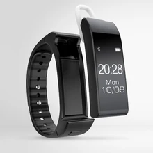 Touch screen smart bracelet Smart sports watches Bluetooth 4.0 voice calls pedometer waterproof bracelet For Smart Phone