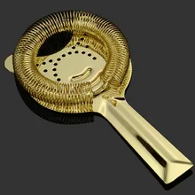 Бар Стрейнер Ice Дрель позолоченный нержавеющая сталь фильтр аквариум RID баров КТВ отель фильтры